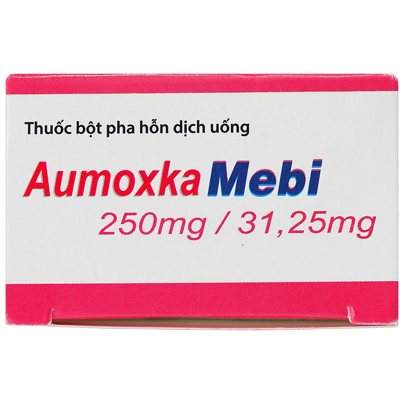 Aumoxka Mebi 250mg/31,25mg điều trị nhiễm khuẩn (10 gói x 1g) - 5